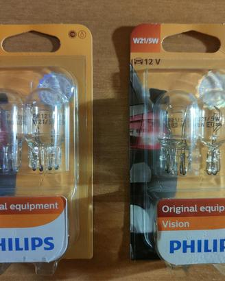 4 Lampadine  per auto Philips W21/5W