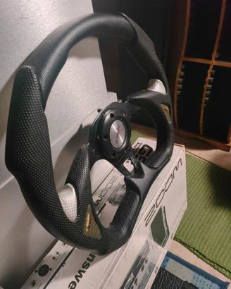 Volante in pelle "RS style" nuovo molto bello.