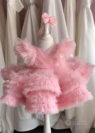 Vestito bimba 2 anni da principessa