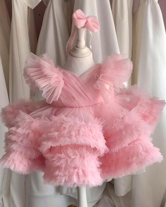 Vestito bimba 2 anni da principessa