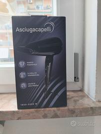 Asciugacapelli nuovo nella scatola