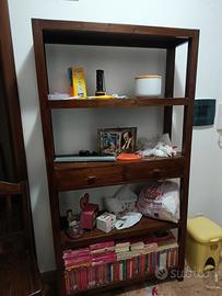 libreria in legno 