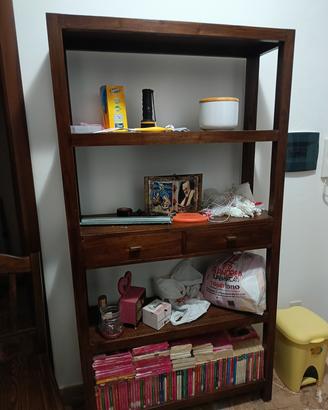 libreria in legno 