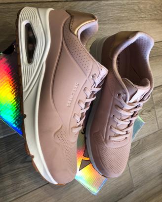 Skechers Uno-Shimmer Away Blush, n. 40 come nuove