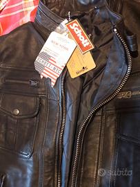 GIUBBOTTO SCHOTT PELLE  NEW NUOVO !!!