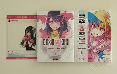 Manga Seinen Oshi No Ko - My Star Volumi 1-2 +Card
