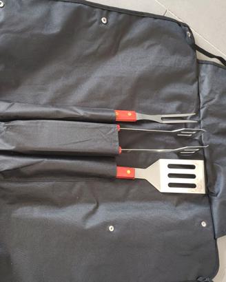 Kit accessori per barbecue