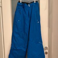 pantaloni snowboard trespass blu