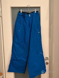 pantaloni snowboard trespass blu