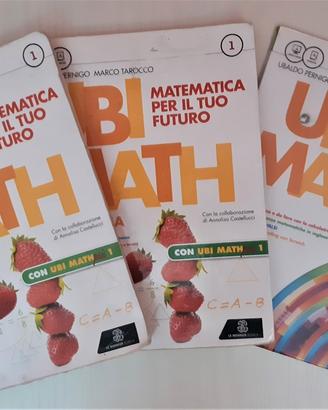 Libro Ubi Math 1^ media Matematica: 9788800342230