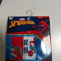 Mutandina bimbo Marvel Spider-Man taglia 2/3 anni