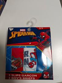 Mutandina bimbo Marvel Spider-Man taglia 2/3 anni