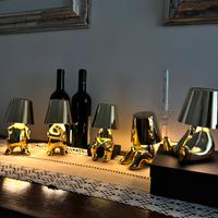 5X Lampade Da Tavolo LED Decorativa Moderna Casa