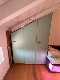 Armadio su misura per mansarda