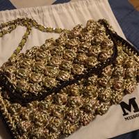 Borsa Missoni in rafia di viscosa