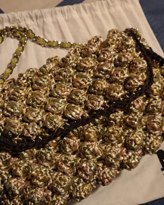 Borsa Missoni in rafia di viscosa