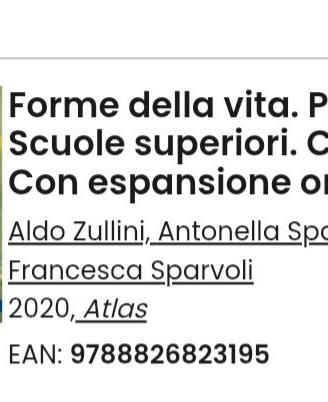 Libro forme della vita