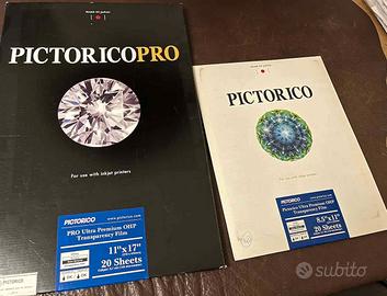 Pellicole inkjet da stampa PICTORICO