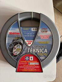 Catene auto Rhutten Teknica  9mm  nuove