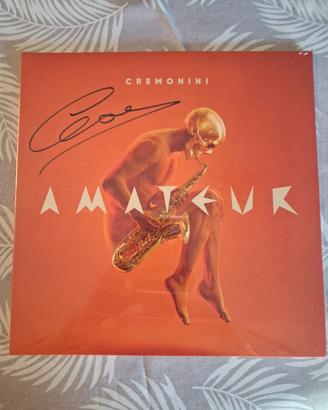 Cremonini Amateur LP 12" 33 giri vinile aut.