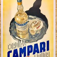 Manifesto Pubblicitario Campari “Cordial Campari”