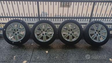Gomme estive 225/50 R17 98Y + 4 cerchi da 17 Audi