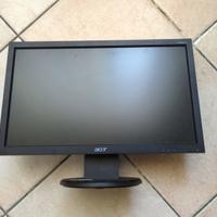 monitor lcd 19 acer, lg funzionanti