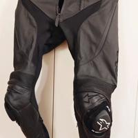 Pantalone in pelle Alpinestar modello missile v2