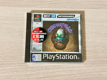 Ps1 Oddworld Abe’s Oddysee versione inglese