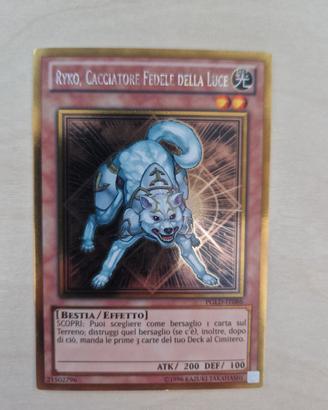 yu gi oh ryko cacciatore fedele della luce gold