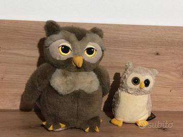 Set 2 Peluche Civetta Edvige Harry Potter Trudi
