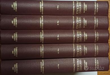 N.5 VOLUMI - LE SERVITÙ PREDIALI 