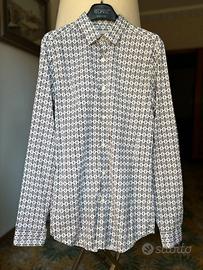 Camicia Uomo bianco/nero Asos S