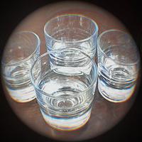 4 bicchieri da liquore 