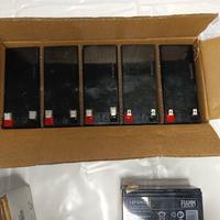 6 batterie 12V 9AH alta densità 