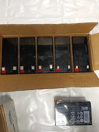 6 batterie 12V 9AH alta densità 