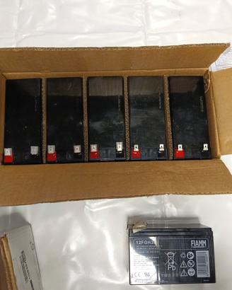 6 batterie 12V 9AH alta densità 