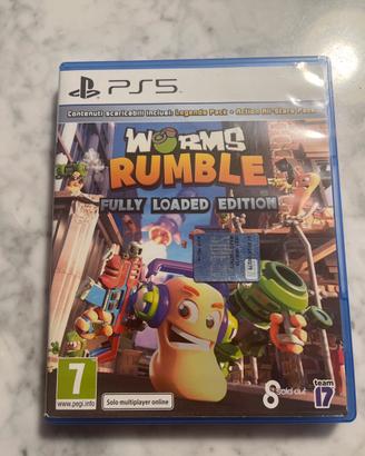 Worms Rumble fully loaded edition PS5