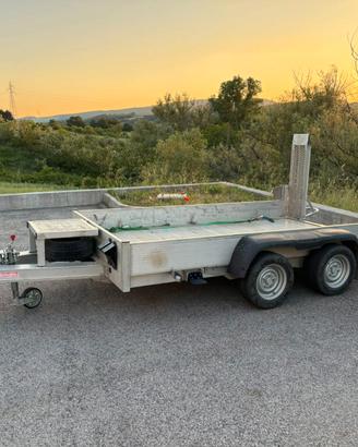 RIMORCHIO PIANALE PORTA CINGOLI PLANBE FLY 35S