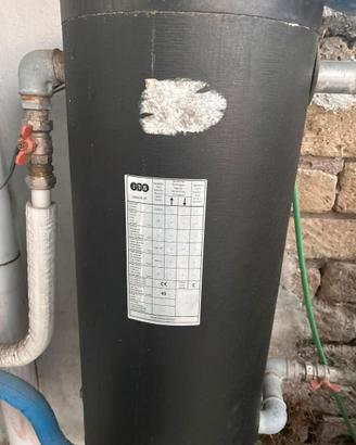 caldaia pompa di calore  e depuratore acqua calda