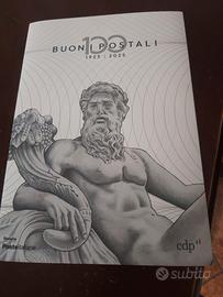 folder  centenario emissione buoni pastali