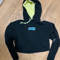 Felpa crop PUMA cotone