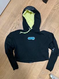 Felpa crop PUMA cotone