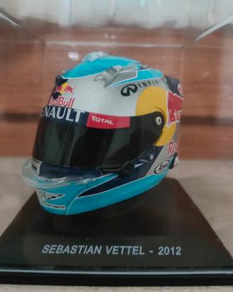 Casco F1 Helmet Sebastian Vettel 2012 Red Bull 