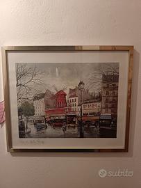 quadro litografia  Paris di GEORGES BRAQUE