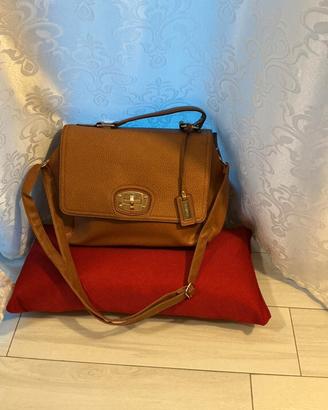 borsa in cuoio a tracolla