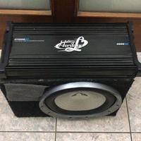 Subwoofer e amplificatore