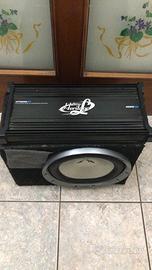 Subwoofer e amplificatore