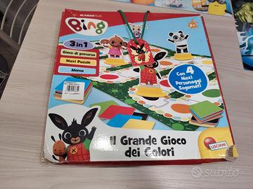 il grande gioco dei colori 3 in 1 Bing 