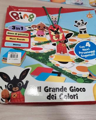 il grande gioco dei colori 3 in 1 Bing 